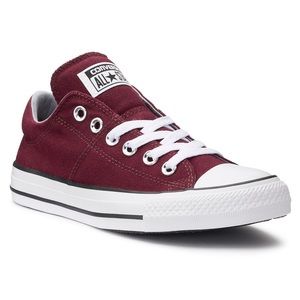 maroon converse sneakers